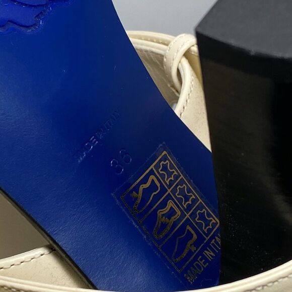 Burberry 100mm Bay leather mules size 36 - Picture 15 of 15